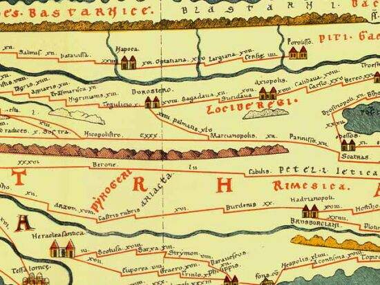 2. Tabula Peutingeriana, Segmentum VIII.