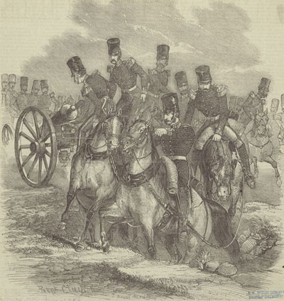 Кралска артилерия. Бенджамин Клейтън, 1856