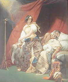Horace Vernet, Judith et Holofernes, 297 х 198 cm, huile sur toile, 1831, Musee des Beaux-Arts, Pau