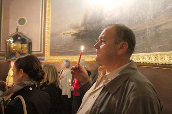 Великден, Руската църква, Париж, 2011