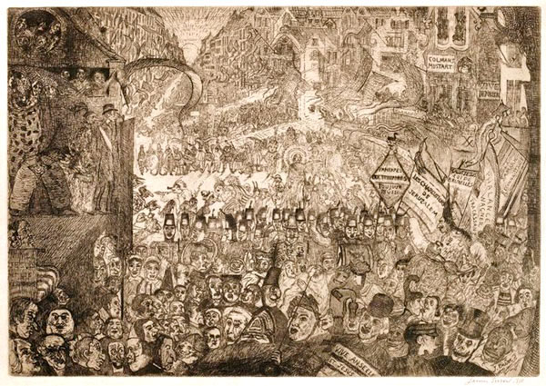 Влизането на Христос в Брюксел (1898)
